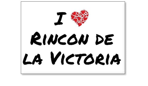 Mundus Souvenirs - Amo Rincon de la Victoria, Imán para Nevera ...