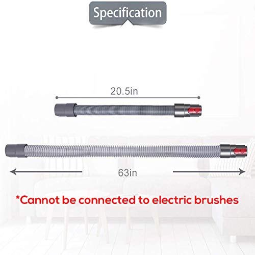COZYSWAN Flexible Extension Hose Attachment for Dyson V8 V7 V10 V11