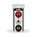 Team Golf NHL Chicago Blackhawks 3 Golf Ball Pack Regulation Size Golf Balls, 3 Pack, Full Color Durable Team Imprint