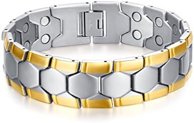 Bracelet High Quality Titanium Bracelet Bangle with Magnetic Germanium Health Chain Men Charm Jewelry