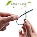 Lohas Select Adjustable Garden Plant Twist Ties, Tree Stake Supports Adjustable Tree Plant Ties,6.7 Inch Flexible Plastic Twist Ties Multi-Use for Secure Vinethumb 4