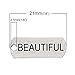 JGFinds Assorted Inspirational Message Tag Charms, Silver Tone, 50 Random Pieces