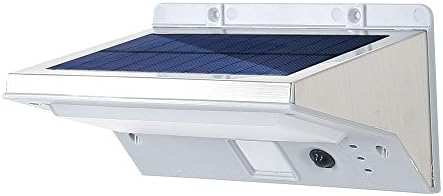 HowFine 21 LED Outdoor Solar Motion Sensor Light, Waterproof Wireless Stainless Steel Security LED light For Patio, Deck, Yard, Garden, Home, Driveway, Stair, Wall - 200 Lumens Max Super Bright