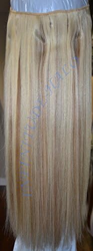 100% Remy human hair halo Extension, Infinitude-Halo, flip in with invisible miracle adjustable secret wire, Blonde Brown Mix #22/#10