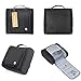 16 Large Toiletry Travel Bag for Men and Women Heavy Duty Waterproof Sturdy Hook Shower bag (Black) ONLY SIXTEEN