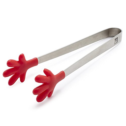 Zeal Mini Tongs KI800100-RED, Red