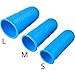 FOLAI Silicone Finger Protectors 12 Pack Hot Glue Gun Caps for Hot Glue Wax Rosin Resin Honey Adhesives Scrapbooking Sewing in 3 Sizes (Blue)