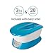 ParaSpa Paraffin Wax Bath | Wax Warmer | BONUS 3 lb . Paraffin Wax & 20 Hand Liners | Soothing Hand & Foot Spa | Moisturizing System | Hypoallergenic | HoMedicsthumb 4