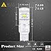 Alla Lighting 3800lm T20 7440 7443 White LED Bulbs Xtreme Super Bright 7441 7444 7443 LED Bulb ETI 56-SMD 6000K Xenon LED 7443 Bulb for Turn Signal Back-Up Reverse DRL Brake Stop Tail Lights (2pcs)