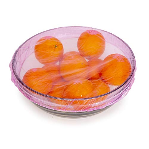 image for Besti Set of 96 Colorful Elastic Food Storage Covers | Reusable Fitted