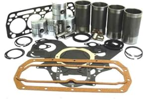 Engine Overhaul Kit for Case International Tractors Models 374 384 444 B414 B434 Complete kit with Pistons Liners Rings and G