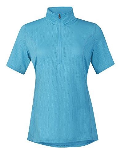 Kerrits breeze ice fil solid shortsleeve marina size: s…