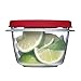 Rubbermaid Easy Find Lids Meal Prep Food Storage Containers, 60-Piece Set, Racer Red