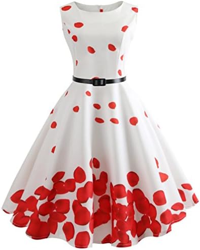 2019 Latest Style Swing Dress - Xmas Gift, 30s 40s 50s 60s Vintage Dress,Audrey Hepburn Style Evening Party Rockabilly Dresses