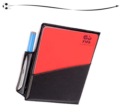 Binglinghua Sport Football Soccer Referee Wallet Notebook with Red Card and Yellow Card - Thumbnail 4