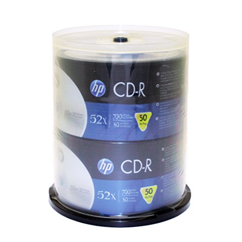 HP 52X 700MB CD-R 100PK Spindle
