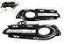 RP Remarkable Power, FL7036 Fit For 15-17 HR-V/VEZEL LED DRL Fog Cover Daytime Running Lights Kit