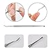 Toenail Clippers for Thick Toenails,4Pcs Precision Stainless Steel Ingrown Toenail Tool Kit,Thick Toenail Clippers, Nail Lifter,Nail File,Cuticle Trimmer Remover for Thick or Ingrown Toenail