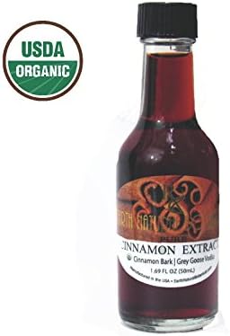 Earth Natural Botanical 100% PURE ORGANIC Pure Cinnamon Extract 50mL (1.69 fl.oz.)