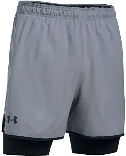 under armour men's 2 in 1 shorts