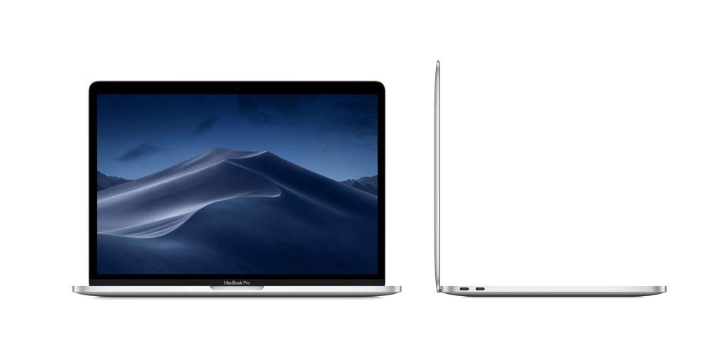 【整備済み品】 Apple MacBook Pro 2017, Thunderbolt(USB-C)3ポートx 2(13インチPro,8GB RAM,128GB SSD,2.3GHz) シルバー