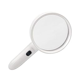 Led Magnifiers Handheld 10x Old Man Reading