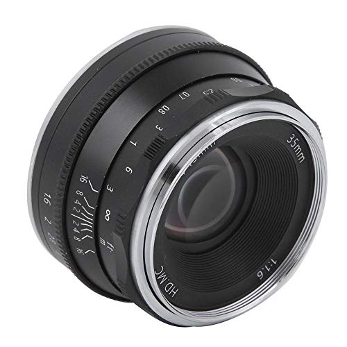 35mm Fixed Focus High Definition Mirrorless Camera Lens for