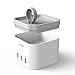 Simpeak 4 Port USB Charger Station, Charger Stand Compatible with Apple Watch Series 5 4 3 2 1, [Nightstand Mode], with Phone Charger Holder Stand, White