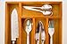 Drawer Organizer - Wood Cutlery Tray for Your Silverware or Utensils