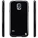 LK Case for S5, Ultra [Slim Thin] Scratch Resistant TPU Gel Rubber Soft Skin Silicone Protective Case Cover for Samsung Galaxy S5 (Black)