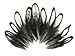 Moonlight Feather | 1 Dozen - Natural White Whiting Farms Laced Hen Saddle Feathers Fly Tying Craft Halloween Supply