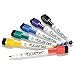 Quartet Magnetic Dry Erase Markers, Fine Point, ReWritables, Mini, Magnetic, Assorted Colors, 6 Pack (51-659312Q)