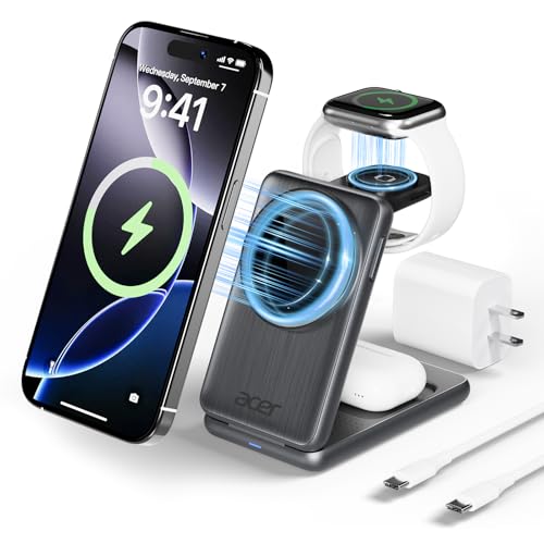 Acer 3-in-1 Magnetic Charging Station