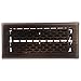 Accord AMFRRBMA410 Manhattan Floor Register, 4-Inch x 10-Inch(Duct Opening Measurements), Light Oil-Rubbed Bronze
