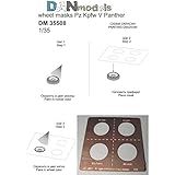 Dan Models 35508-1/35 Photo Etched Painting The Wheels Pz Kpfw V Panther WW II