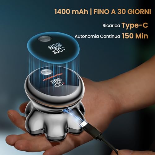 MAXGROOM PRO 7D Shaver Head Bald 2 Speeds 7500RPM & 8800RPM, 2026 Electric Shaver Men's Hair Shaver for Men Absolute Zero Hair, Shaver Hair, Gift for Dad and Husband (Silver)