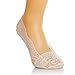 Dollytailor Womens No Show Liner Lace Boot Sock 5-Pack Socks Two Styles