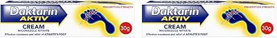 Daktarin Aktiv Cream 2x30g - Foot Fungus Treatment