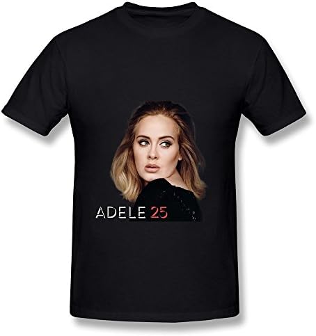 Adele 25 Tour 2016 Poster Black T Shirt For Men Apparel