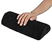 riteu Nail Arm Rest Cushion for Acrylic Nails, Nail Art Soft Sponge Pillow - Nail Rest Cushion, Detachable Washable Arm Rest Holder, Manicure Arm Rest for Nails (Black)