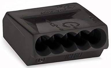 Wago 5-Leiter-Verbindungs-Dosenklemme 2,5 qmm, 273-105