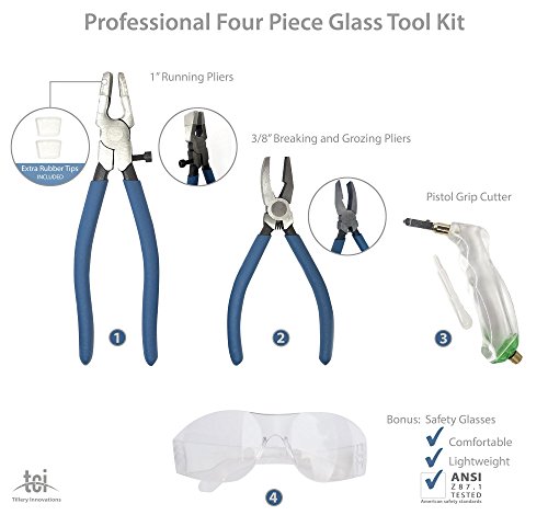 4 Professional+Stained+Running+Breaking+Glasses