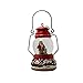 Lightahead 80MM Christmas Snow Globe Water Lantern Lamp Falling Snowflakes,Glitter & Color Changing LED Lights Music. Table Top Decoration Gift (Santa)