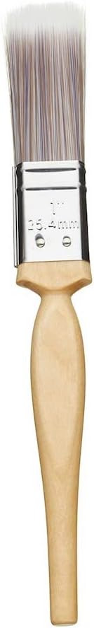 Fit For The Job 1 Inch Diamond Paint Brush Synthetic for Smooth Finish Walls