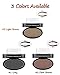 Ladygo 3 Stencils Eyebrow Stamp Waterproof Powder Brush Eye Brow Perfect Seal Natural-Looking Eyebrows Delicate Shape in Seconds Makeup Tool for Beginners & Busy People-Color Bright Brown