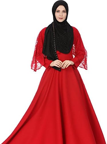 Luomeidisha Lady's Islamic Abaya Dress Muslim Woman's Long Dress Kaftan