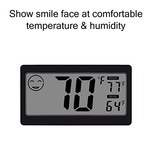 1 JLENOVEG+Thermometer+Hygrometer+Temperature+Attaching