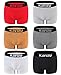 KAYIZU Men's Underwear Seamless Comfort Soft Stretch Boxer Brief Medium (6-Pack)