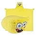 Spongebob Squarepants Hooded Blanket - Kids Cartoon Character Blankie that Folds into a Pillow - Great for Boys and Girls - By Comfy Critters (Spongebob)