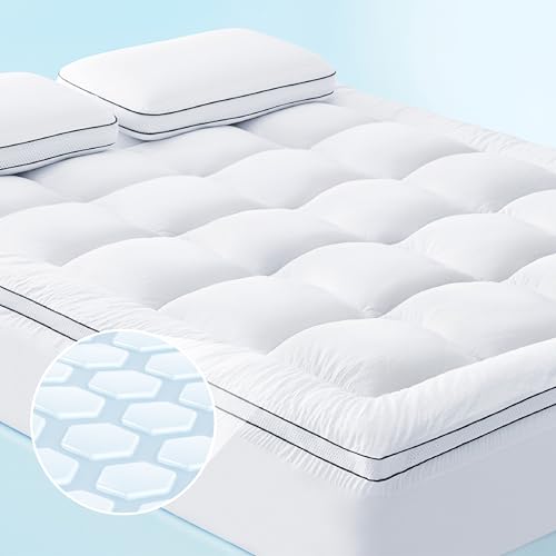 Bedsure Breescape Mattress Topper Twin XL, Extra Long Twin Cooling
